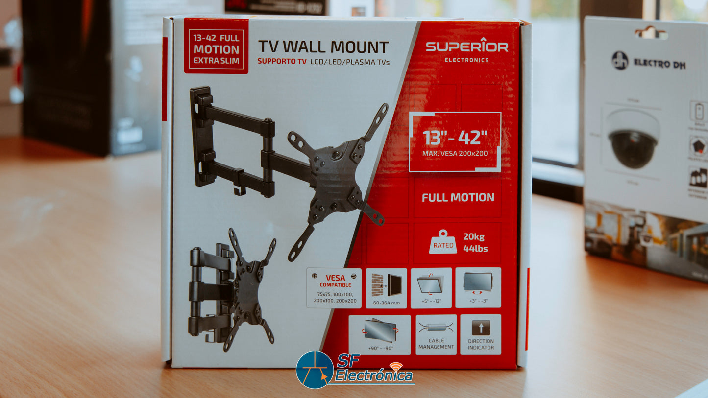 SOPORTE TV 13-42" - 20 KG - SUPSTV010