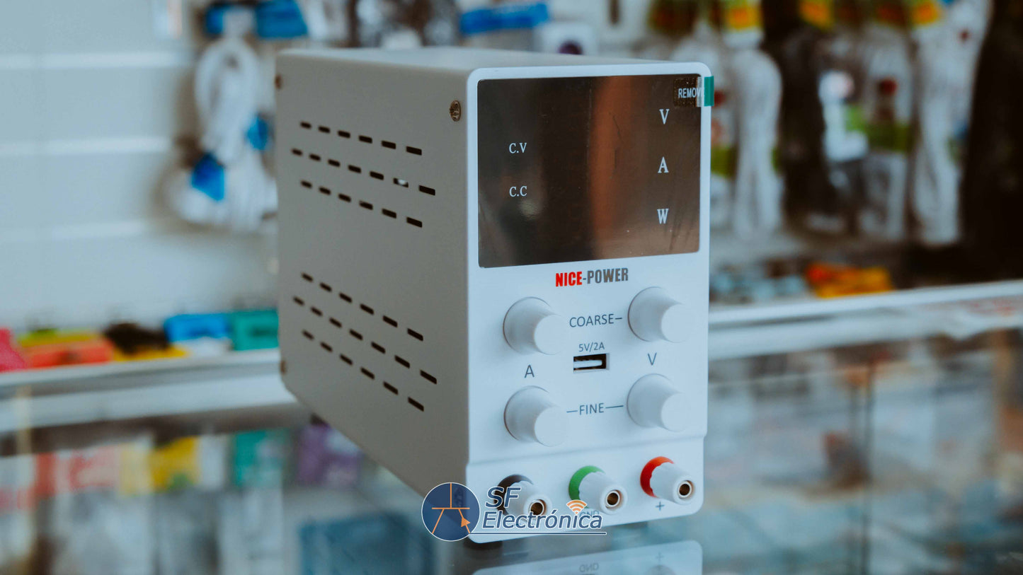 FUENTE ALIMENTACIÓN REGULABLE 0-30V / 0-10A