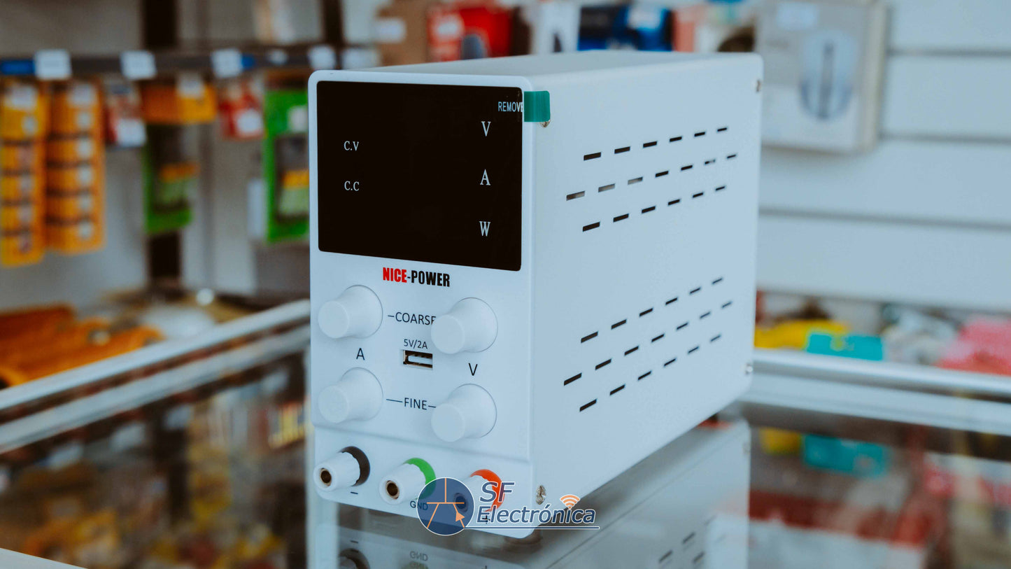FUENTE ALIMENTACIÓN REGULABLE 0-30V / 0-10A