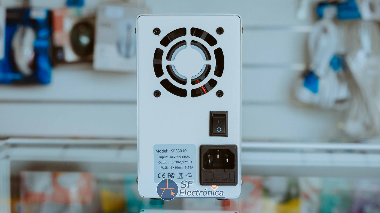 FUENTE ALIMENTACIÓN REGULABLE 0-30V / 0-10A