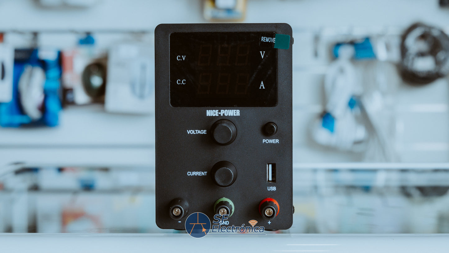 FUENTE ALIMENTACIÓN REGULABLE 0-30V / 0-10A