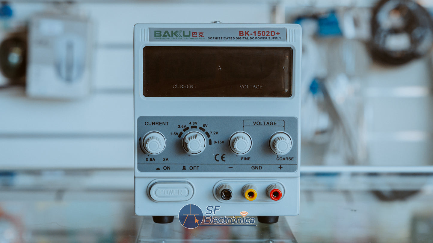 FUENTE DE ALIMENTACION REGULABLE DIGITAL 0-15V 2A
