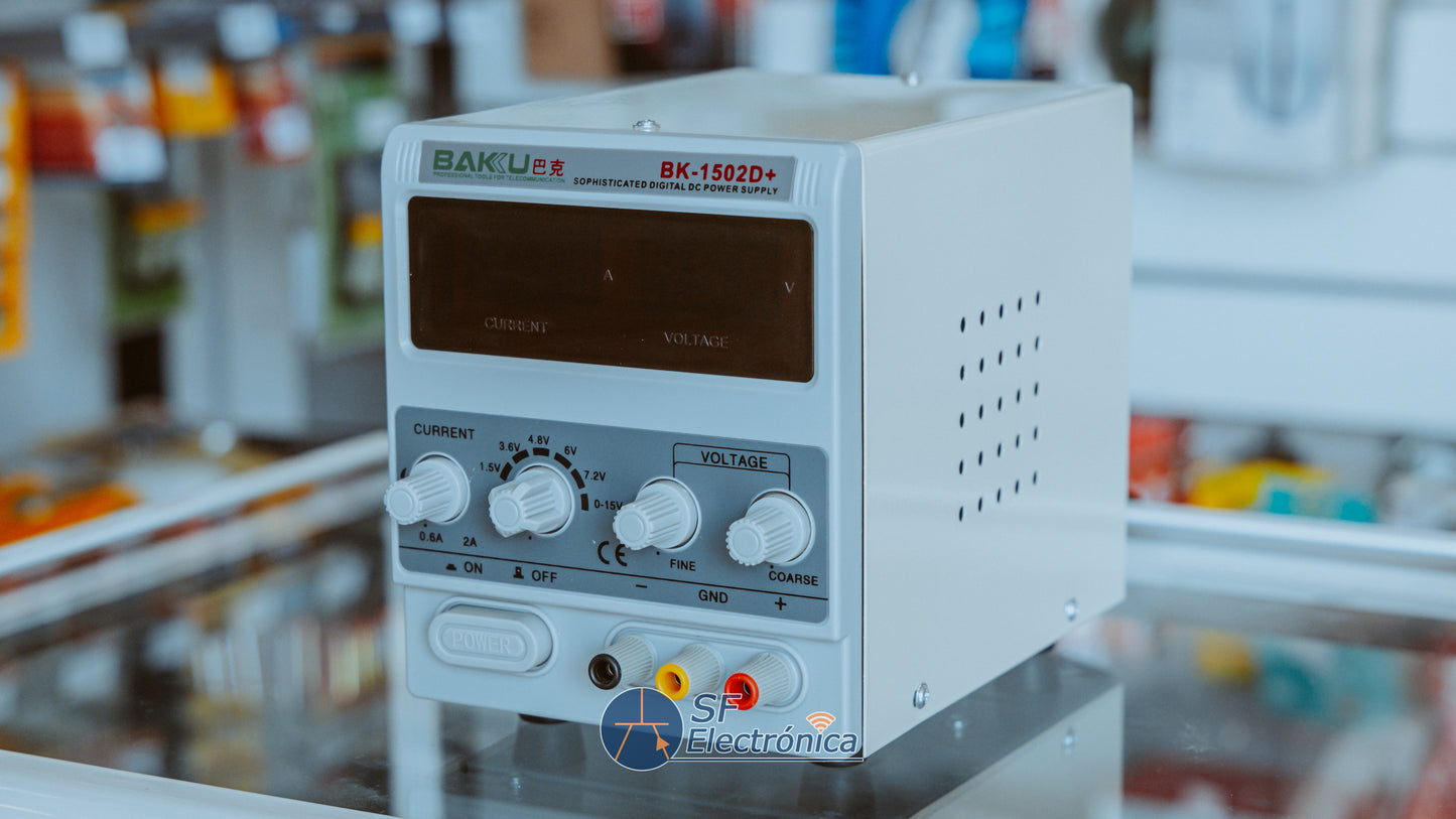 FUENTE DE ALIMENTACION REGULABLE DIGITAL 0-15V 2A