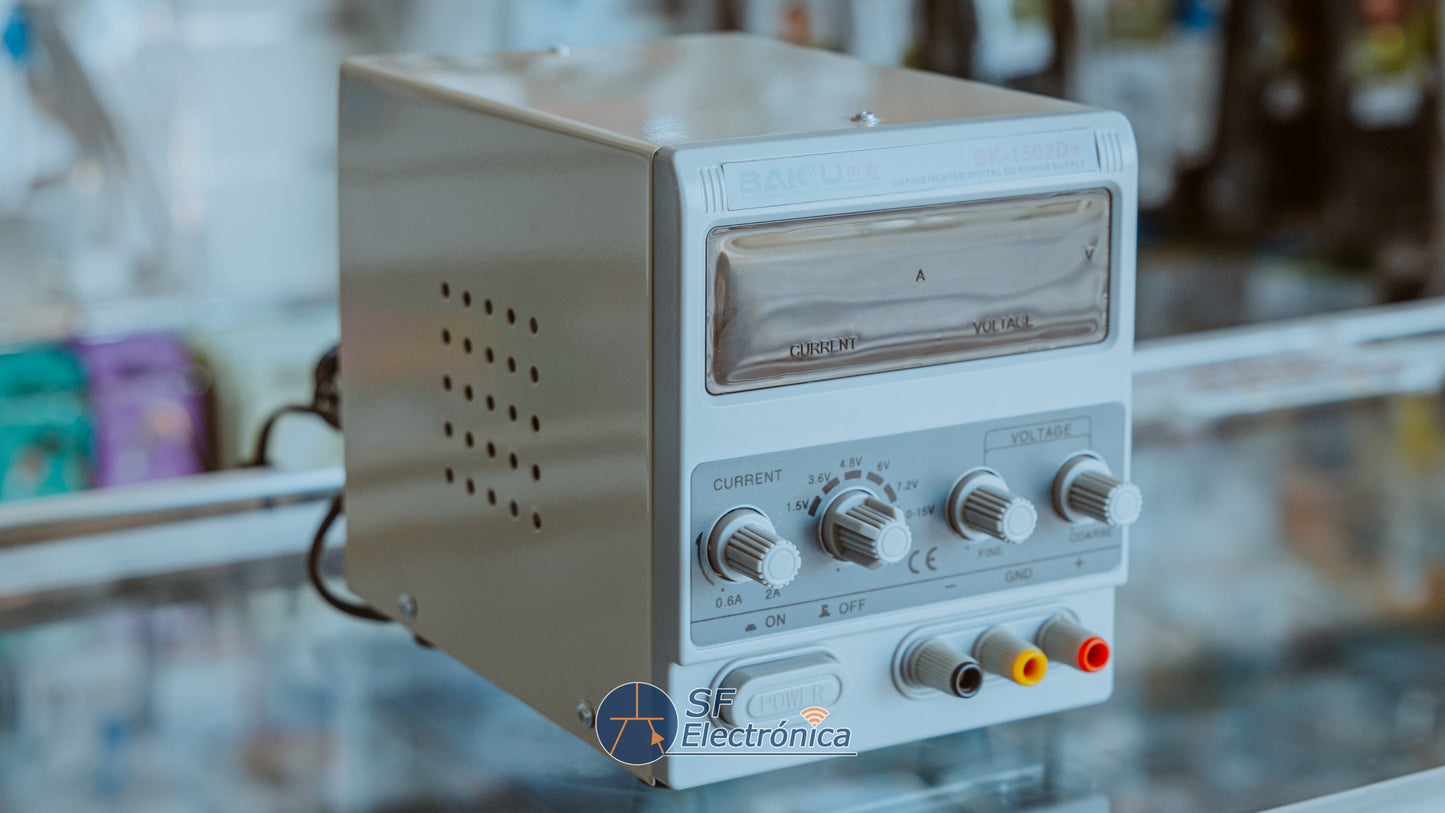 FUENTE DE ALIMENTACION REGULABLE DIGITAL 0-15V 2A