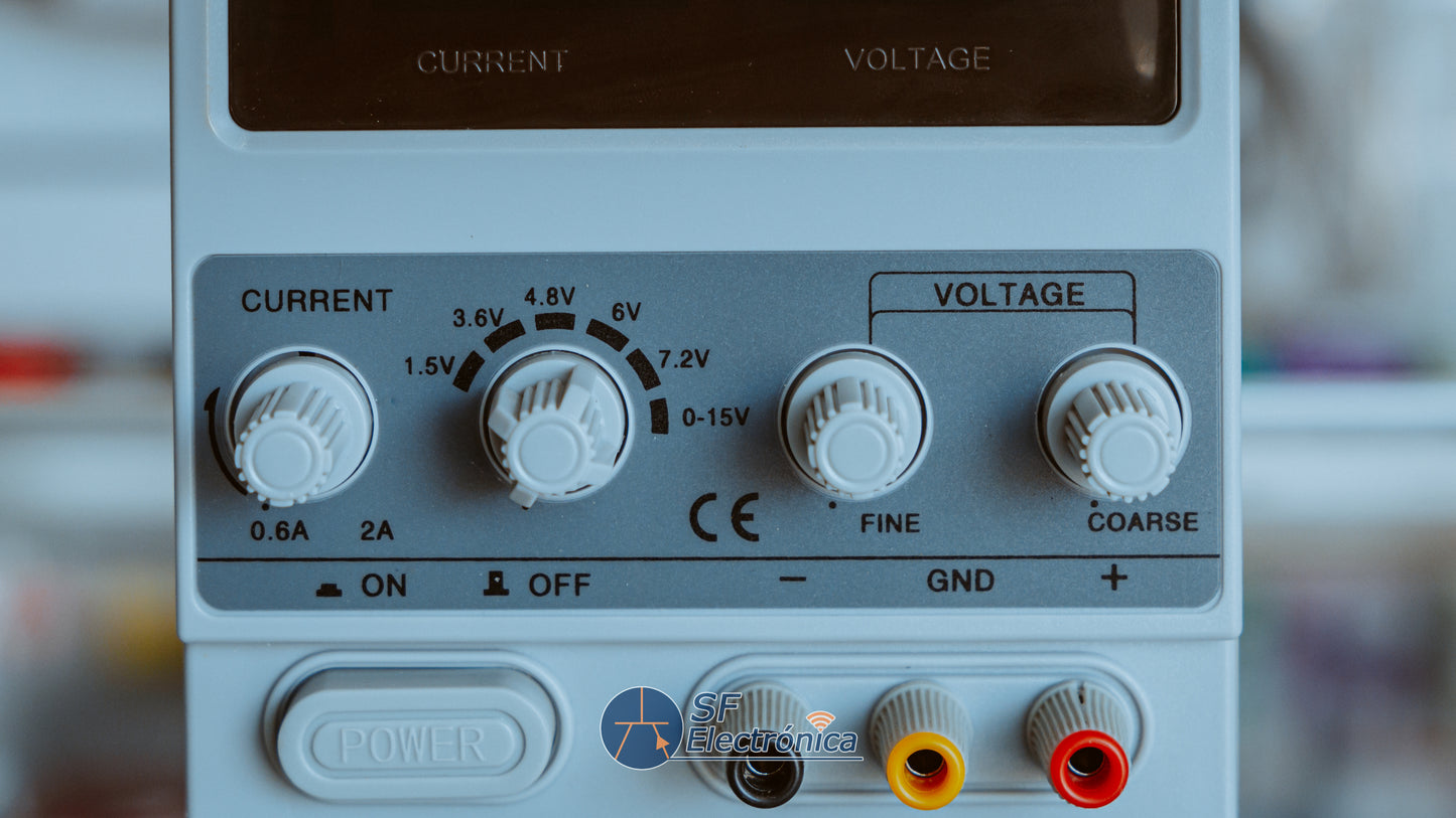 FUENTE DE ALIMENTACION REGULABLE DIGITAL 0-15V 2A