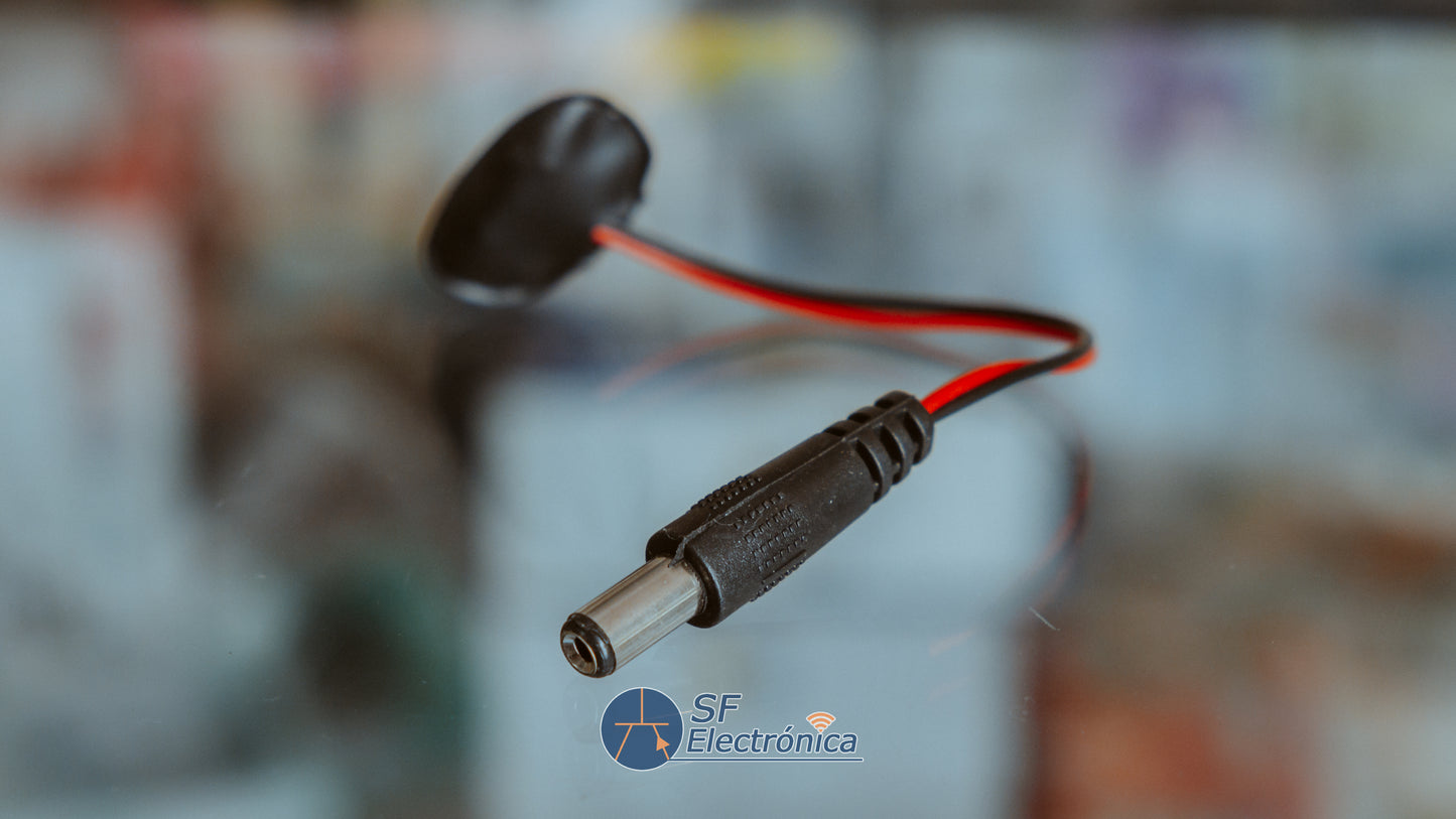 CONECTOR PILA 9V