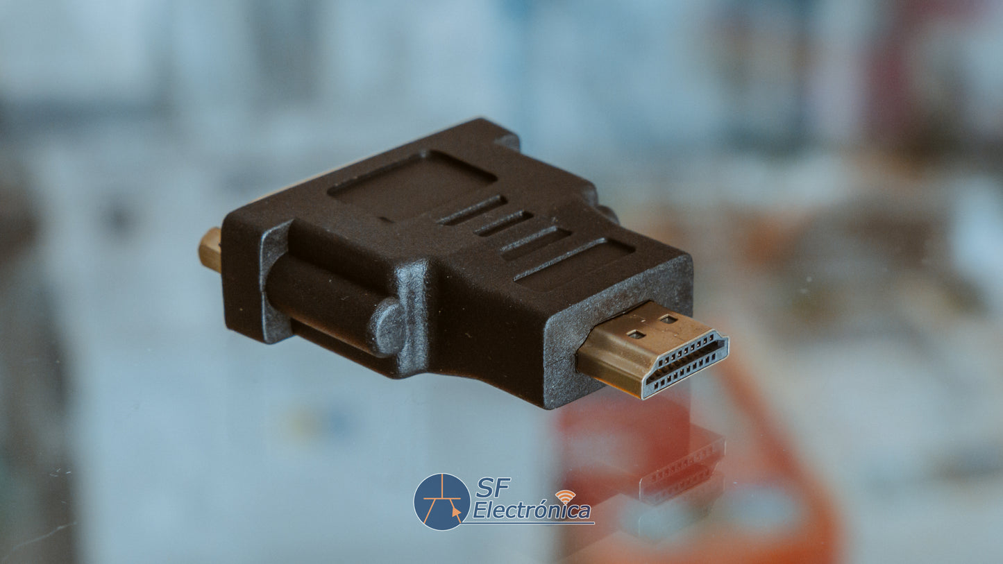 ADAPTADOR DVI 24+1H-HDMI A/M