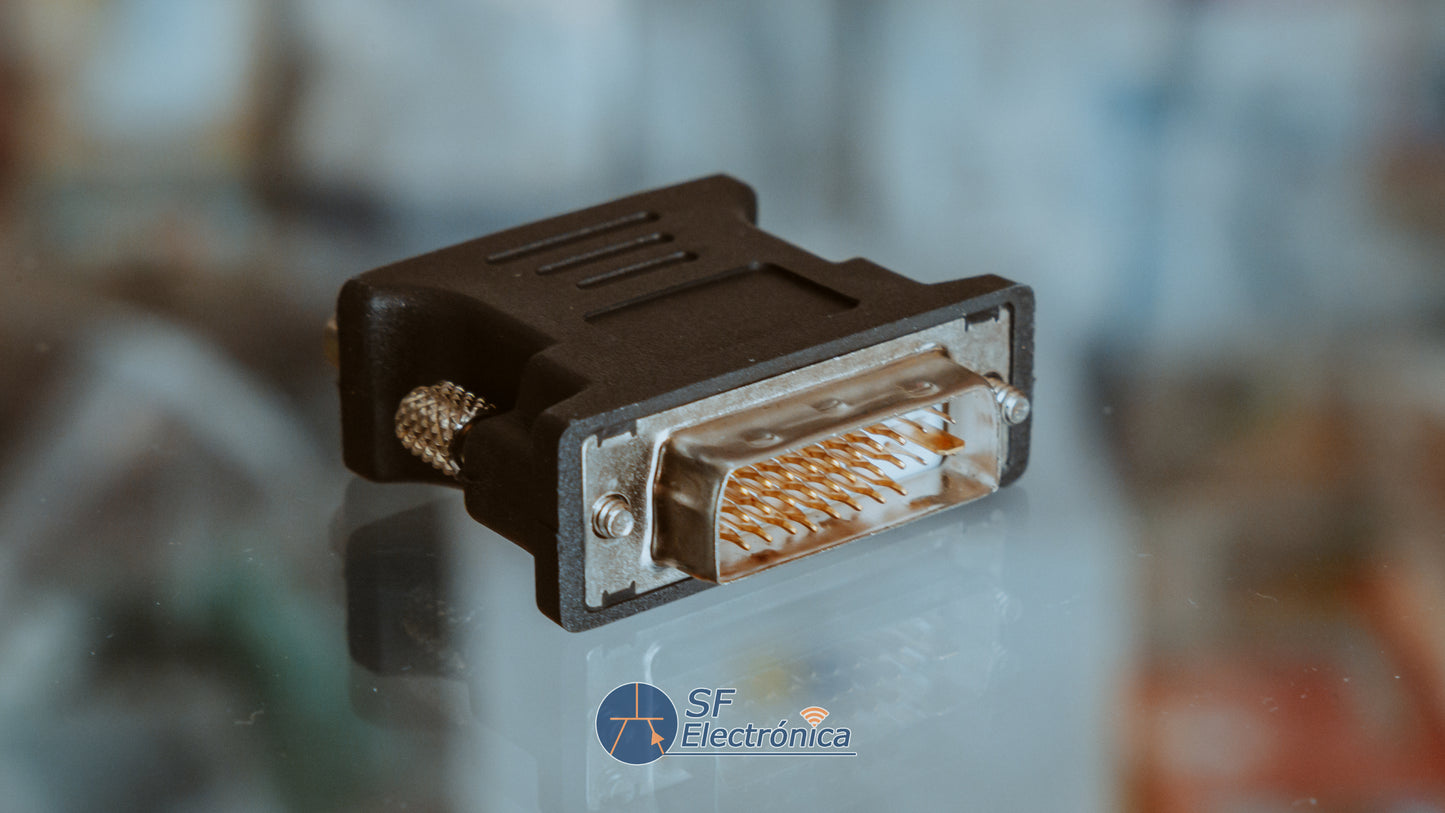 ADAPTADOR DVI 24+5/M - VGA HDB15/H