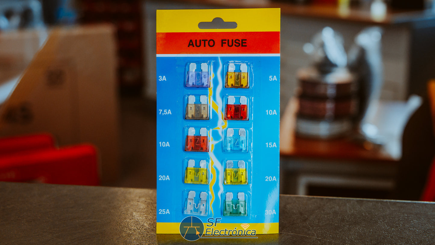 KIT FUSIBLES DE COCHE