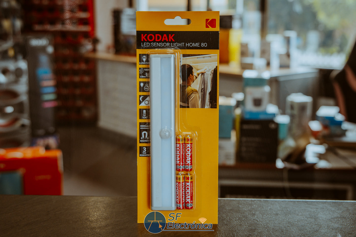 LINTERNA LED KODAK SENSOR LIGHT HOME 80