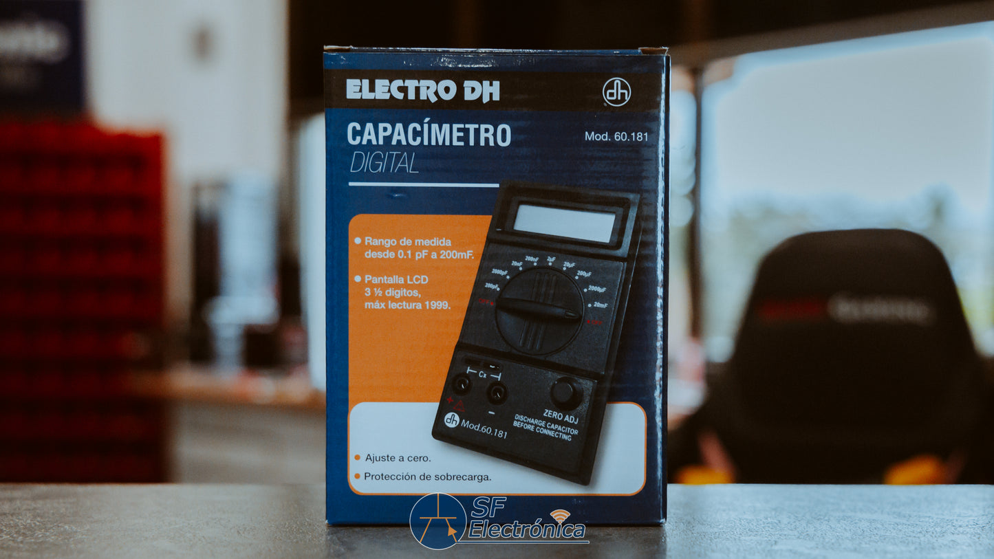 CAPACÍMETRO DIGITAL