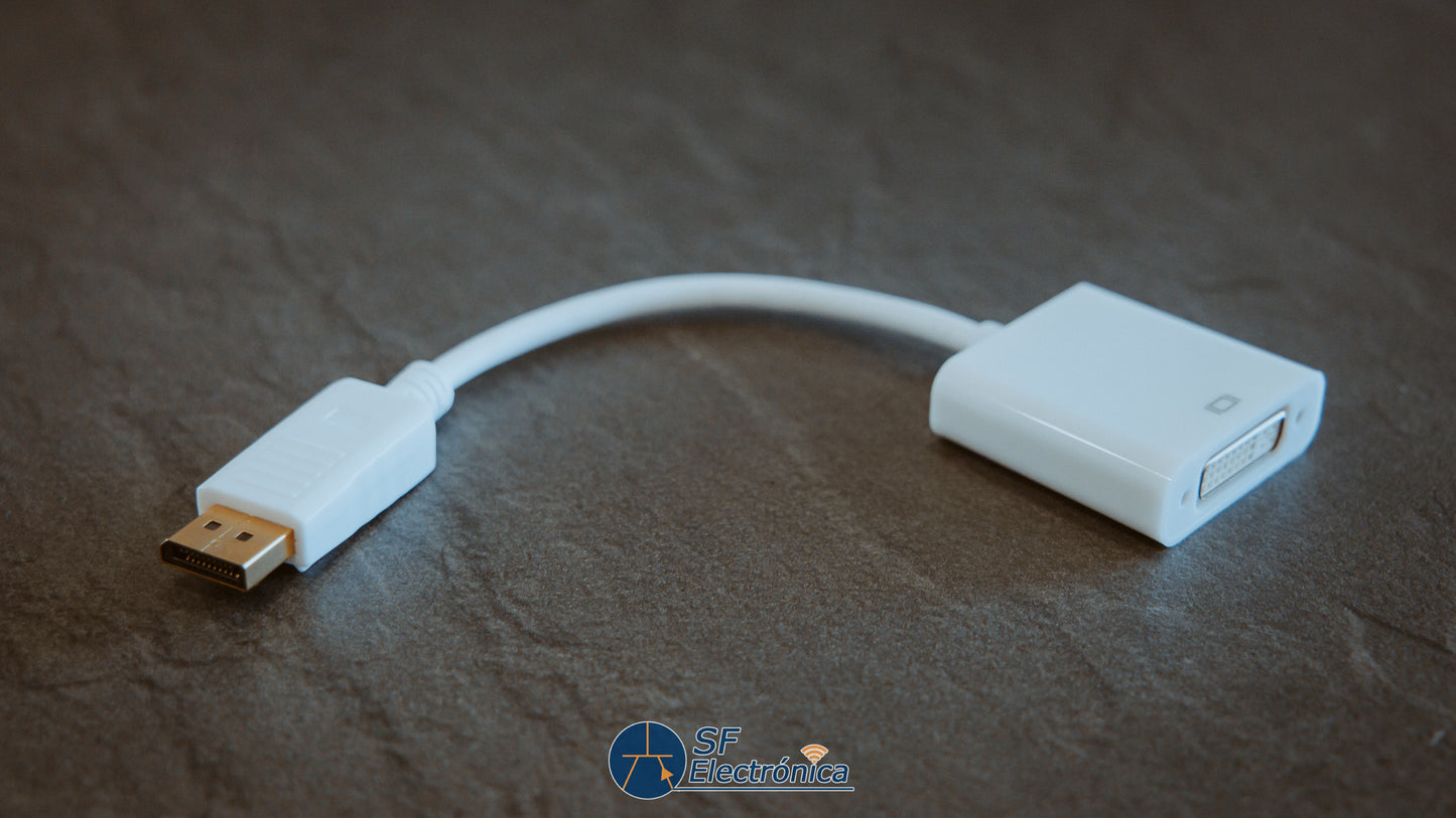 ADAPTADOR DISPLAYPORT A DVI