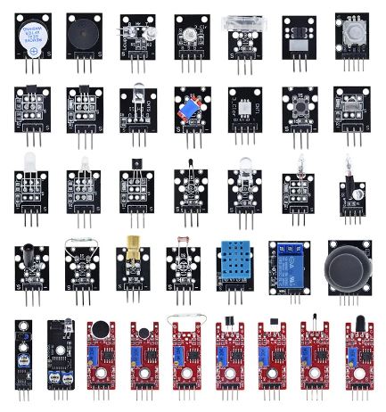 KIT 37 SENSORES MÓDULOS