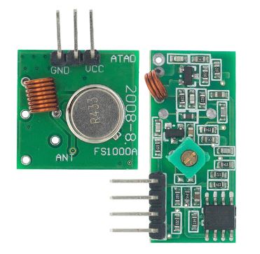 MODULO TRANSMISOR RECEPTOR RF 433MHZ 5V CC