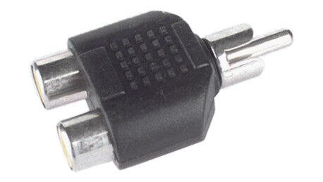 ADAPTADOR RCA / 2RCA M/H