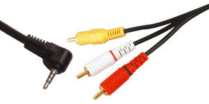 CABLE 3 RCA / JACK 3,5MM