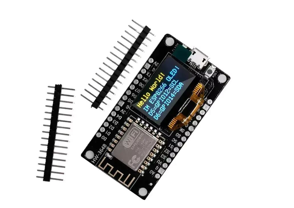 MODULO ESP8266 PANTALLA OLED 0,96" USB-C