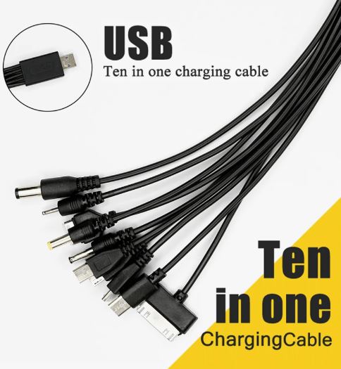 CABLE USB 10 EN 1