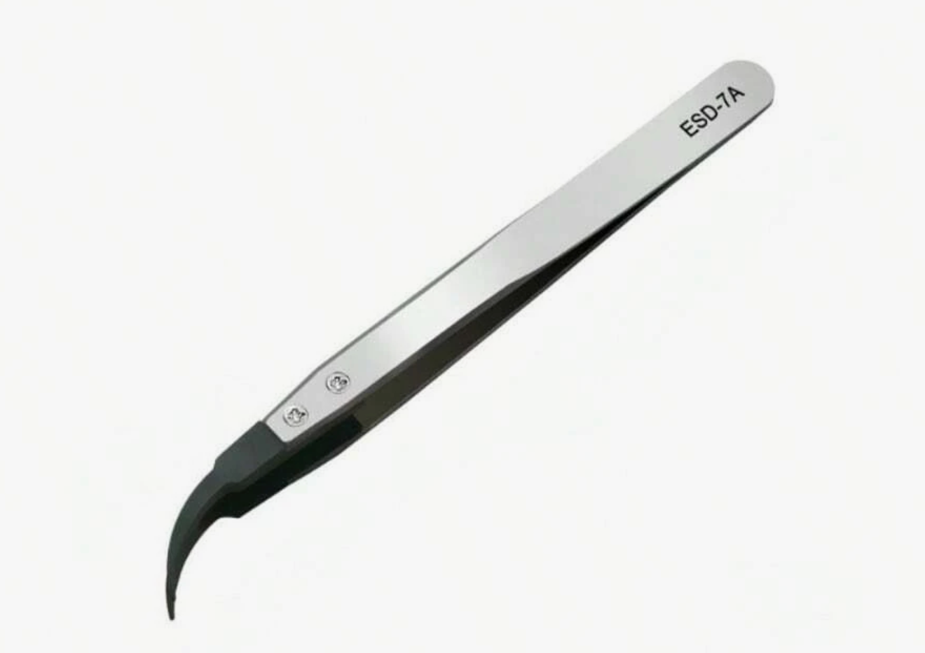 PINZA PRECISION EN CURVA PUNTA ANTIESTATICA