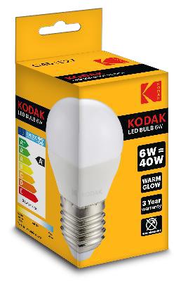 BOMBILLA LED KODAK A60 E27 DIA 6W