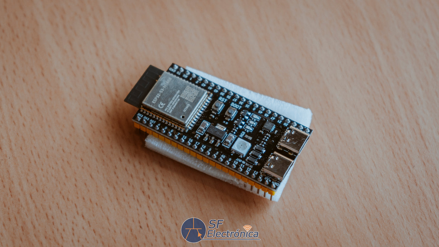MODULO PLACA DESARROLLO ESP32 S3 N16R8 2xUSB-C