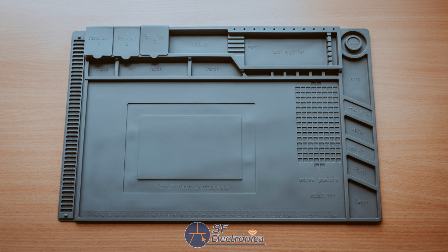 TAPETE SILICONA REPARACION 30X45CM