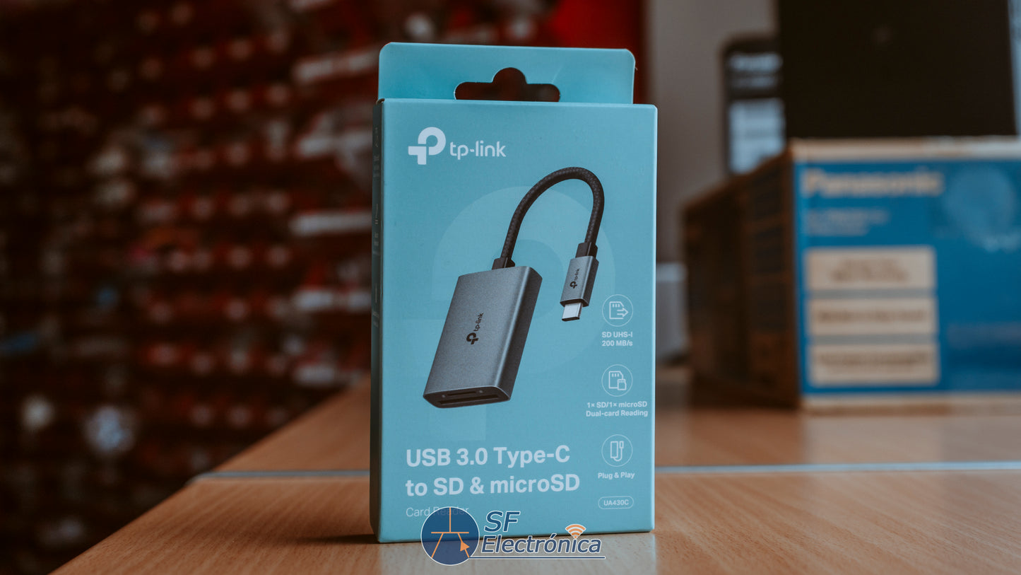 LECTOR DE TARJETAS USB-C - SD/MICROSD