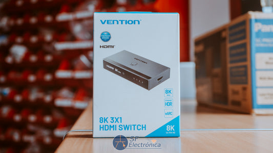 SWITCH CONMUTADOR HDMI H/H 2.1 8K 3X1