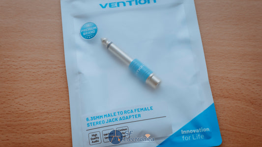 ADAPTADOR RCA HEMBRA - JAK 6.35 MACHO