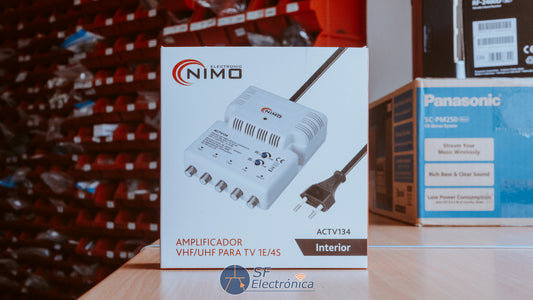 AMPLIFICADOR INTERIOR ANTENA 1E/4S