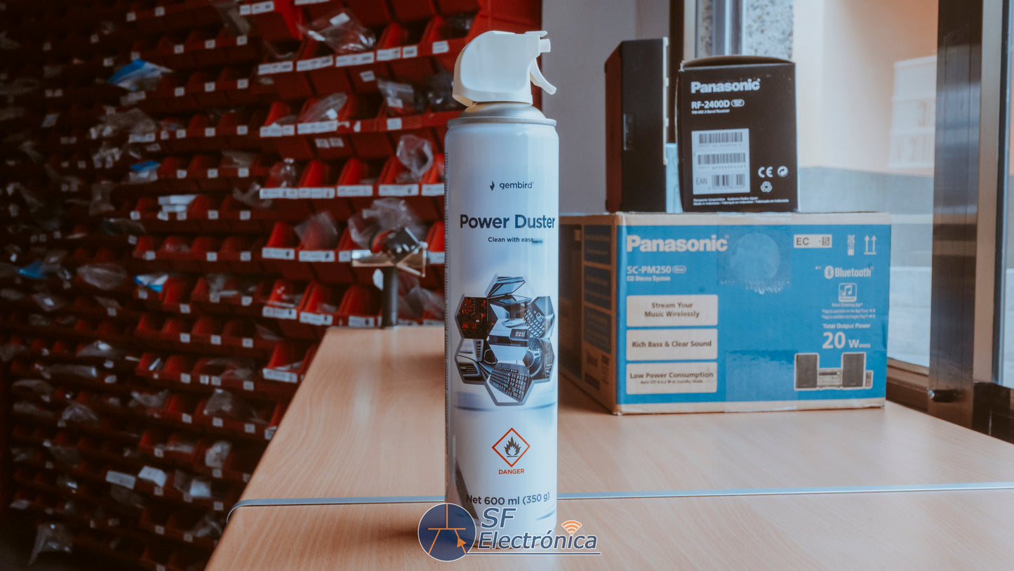 SPRAY AIRE COMPRIMIDO 600ML
