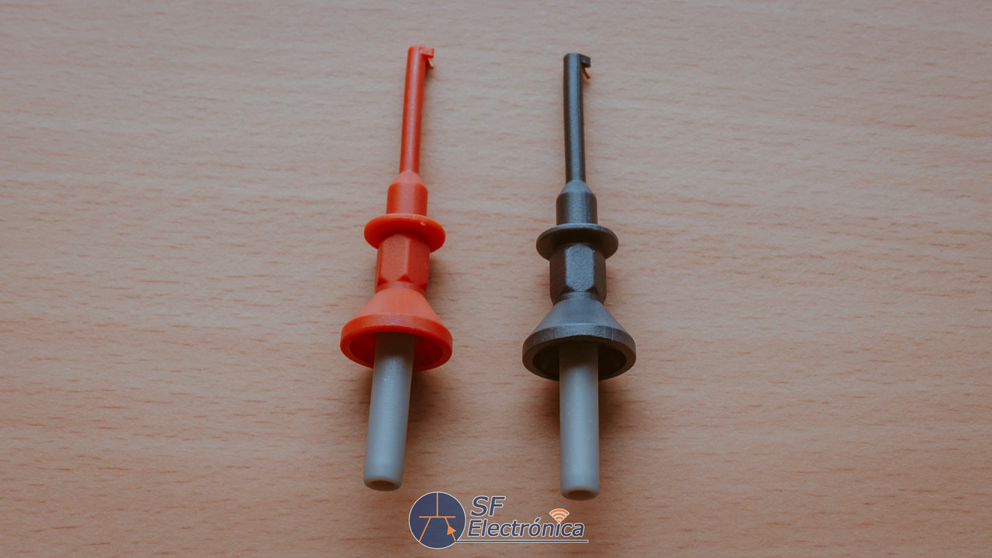 JUEGO CONECTOR BANANA GANCHO CLIP