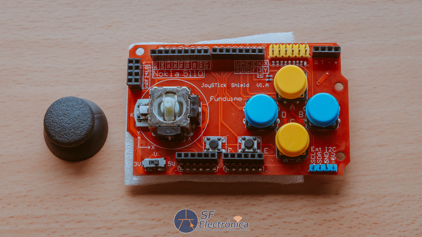 MODULO CONTROL BOTONES Y JOYSTICK