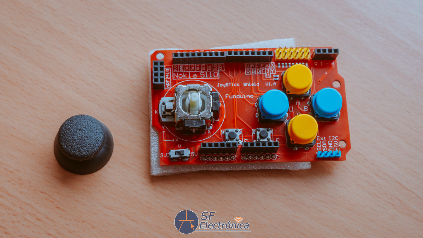 MODULO CONTROL BOTONES Y JOYSTICK