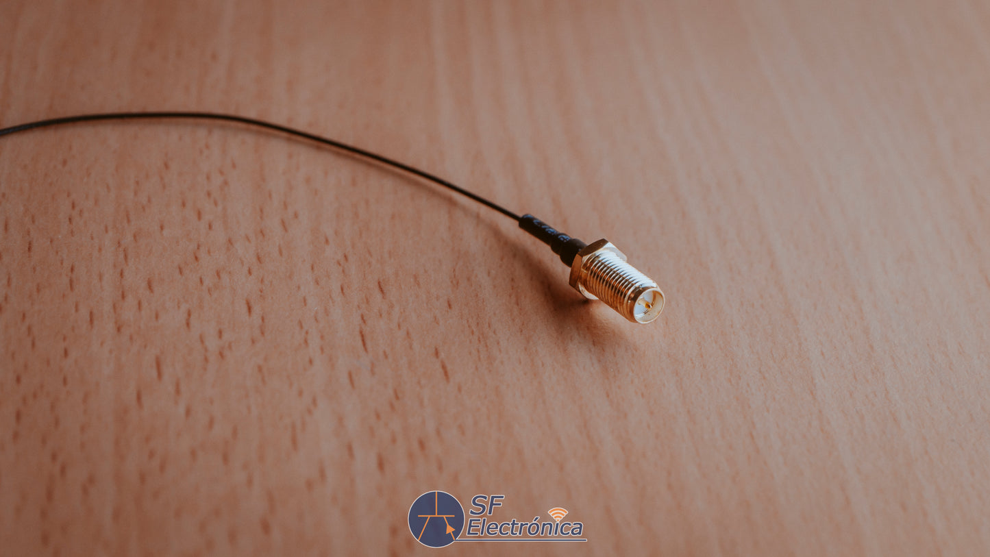 CABLE ANTENA PARA NGFF M.2 RP-SMA A U.FL IPX MHF4