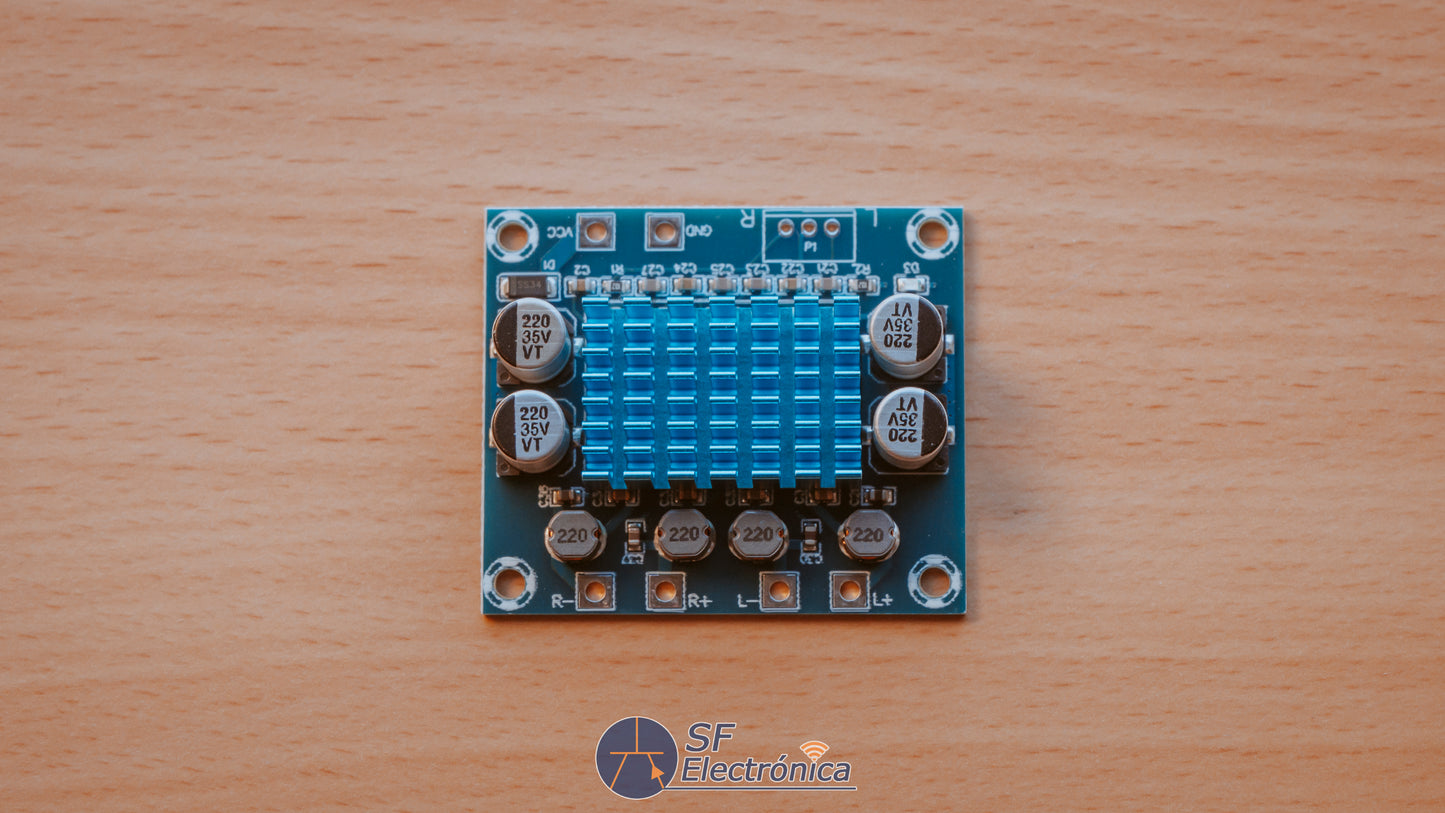 MODULO PLACA AMPLIFICADORA POTENCIA 30W 2 CANALES