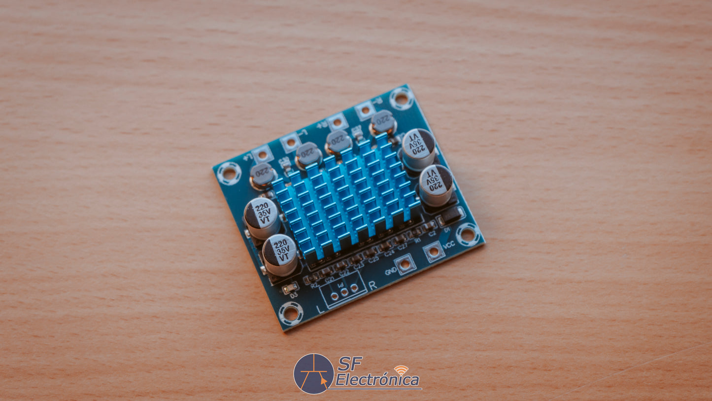 MODULO PLACA AMPLIFICADORA POTENCIA 30W 2 CANALES
