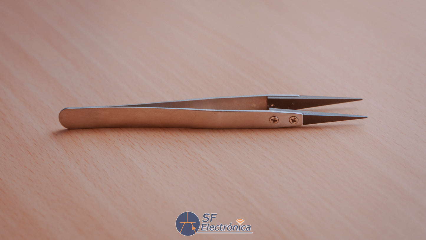PINZA PRECISION PUNTA ANTIESTATICA
