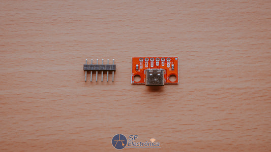 MODULO PLACA CONECTOR USB-C HEMBRA