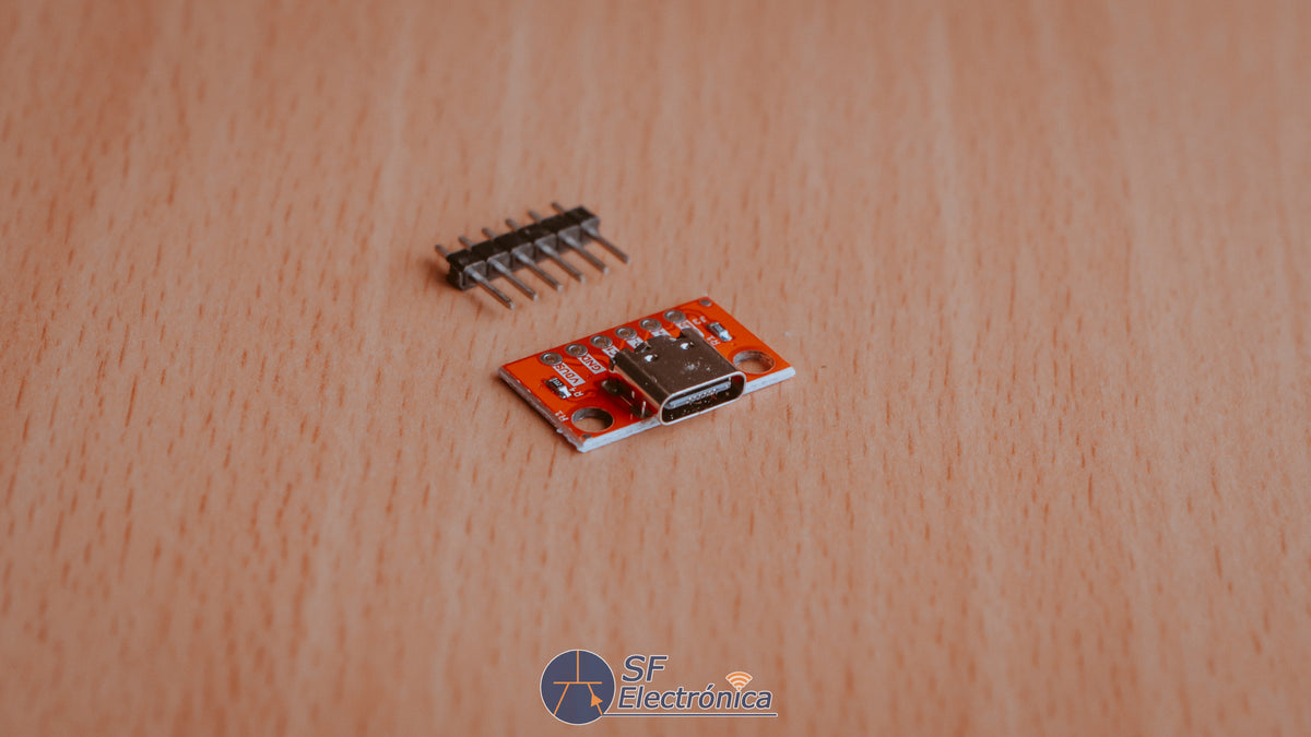 MODULO PLACA CONECTOR USB-C HEMBRA