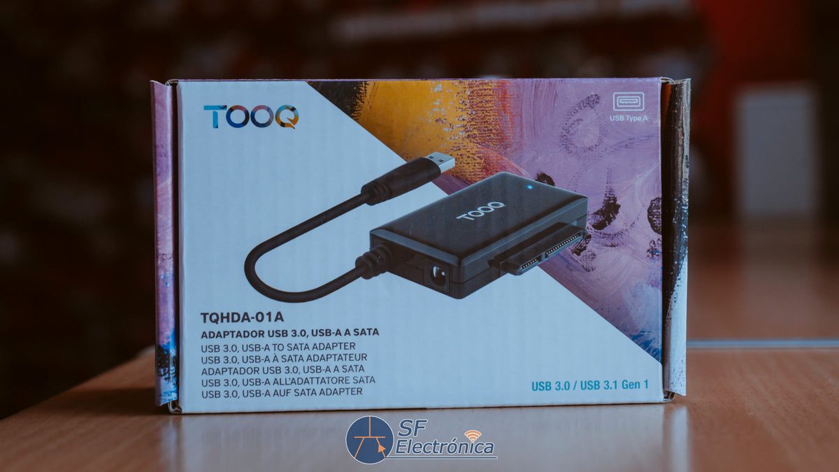 ADAPTADOR USB / SATA 2,5" / 3,5" + ALIMENTADOR