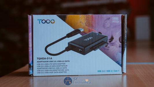 ADAPTADOR USB / SATA 2,5" / 3,5" + ALIMENTADOR