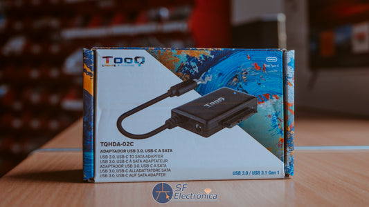 ADAPTADOR USB-C 3.0 DISCO DURO SATA 2.5"/3.5"