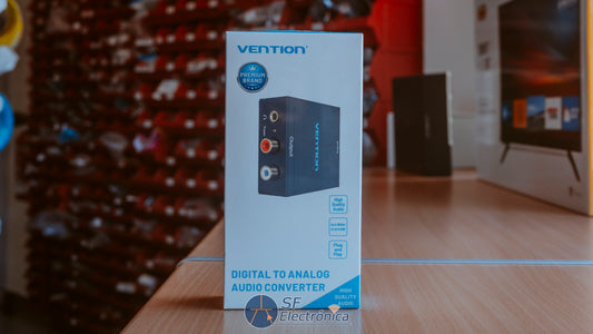 CONVERTIDOR AUDIO TOSLINK RCA
