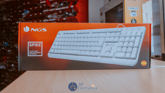 TECLADO USB BLANCO