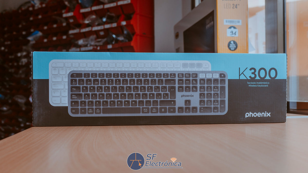 TECLADO INALAMBRICO BLANCO