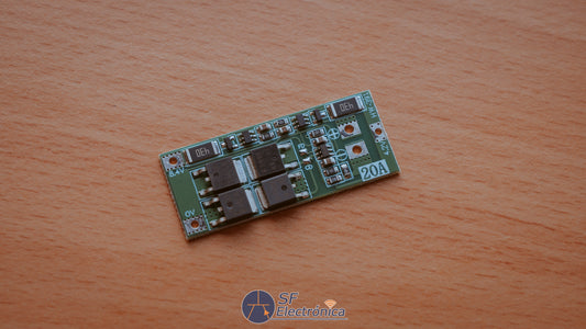 MODULO BMS 2S 20A BATERIAS LITIO 7,4V