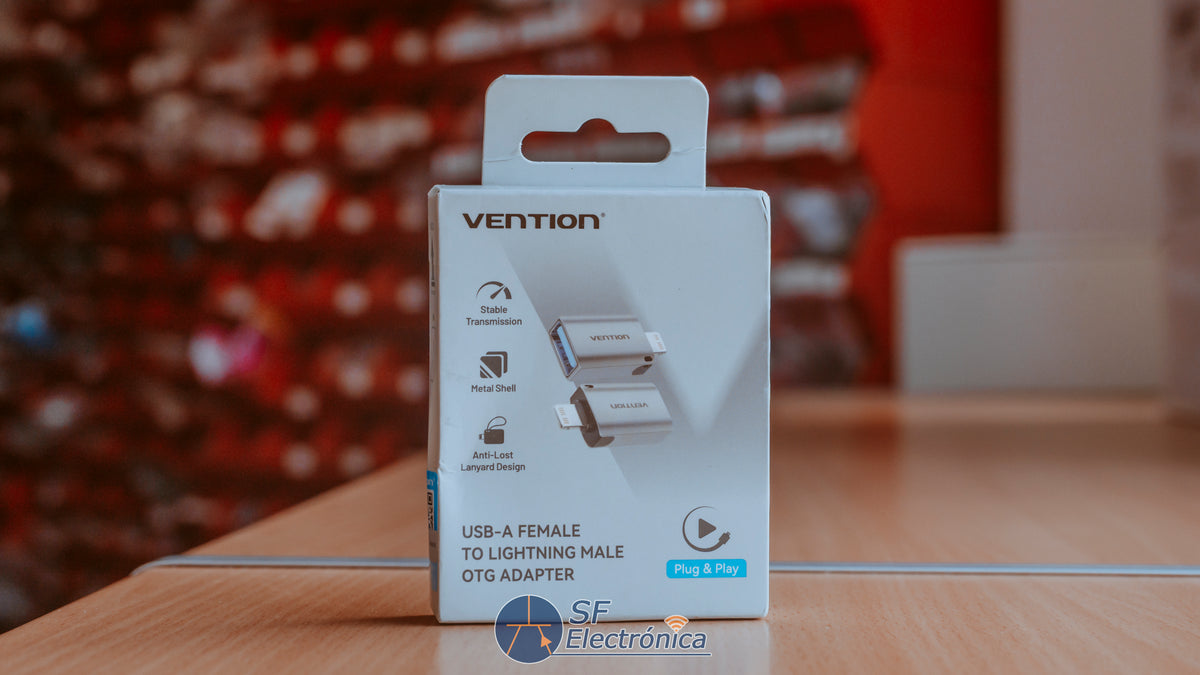 ADAPTADOR OTG USB/LIGHTNING