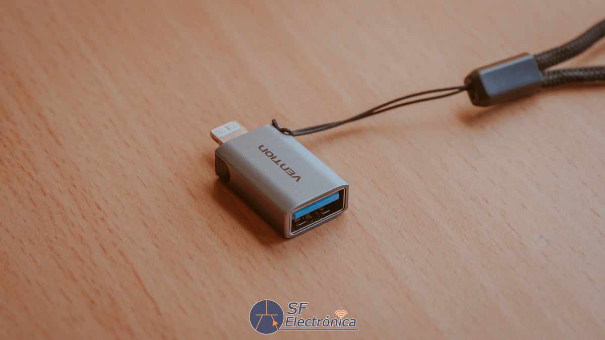ADAPTADOR OTG USB/LIGHTNING