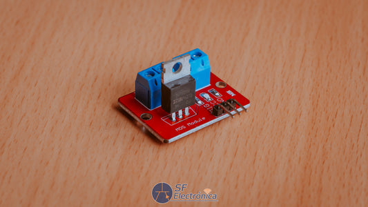 CONTROLADOR MOS IRF520 0-24V